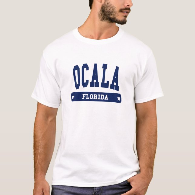 Ocala Florida Uni Style T-Shirts (Vorderseite)