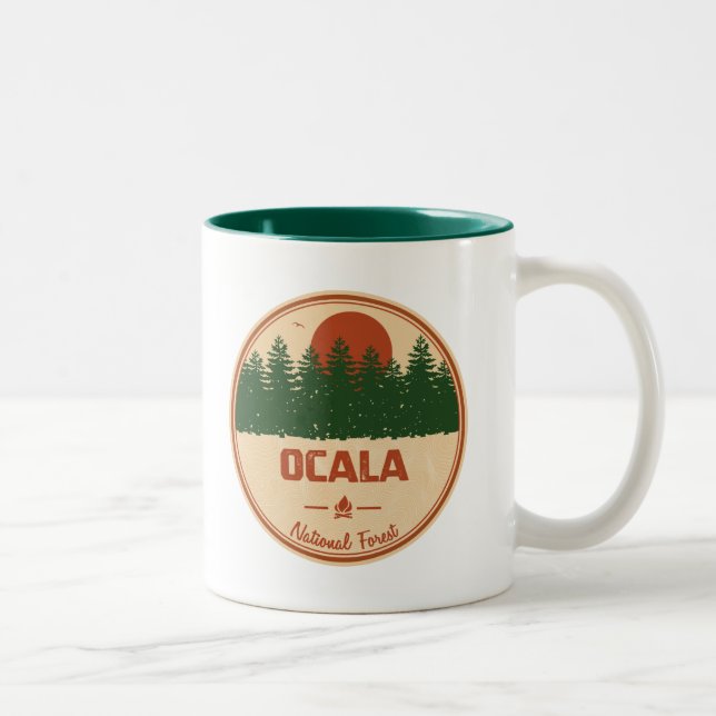 Ocala-Nationalwald Zweifarbige Tasse (Rechts)