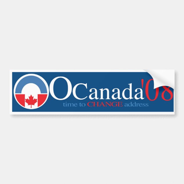OCanada Kopie Autoaufkleber (Vorne)