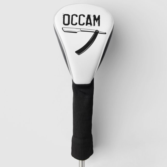 Occam-Razor Golf Headcover (Vorderseite)