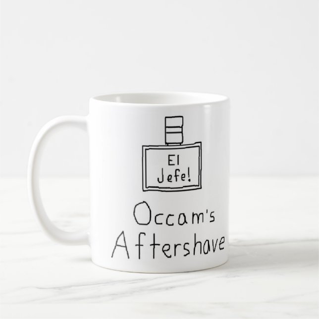 Occams Aftershave Kaffeetasse (Links)