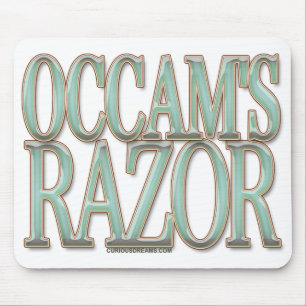 Occams Rasiermesser Mousepad