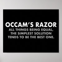 Occam's Razor Definition Science-Klasse