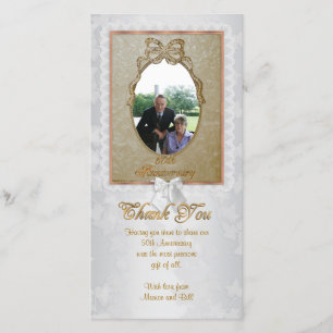 Occasion spéciale de carte de remerciements avec