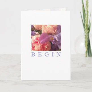 Occasions Card: Beginnen Karte
