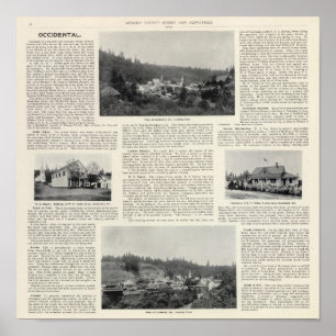 Occidental, Kalifornien Poster
