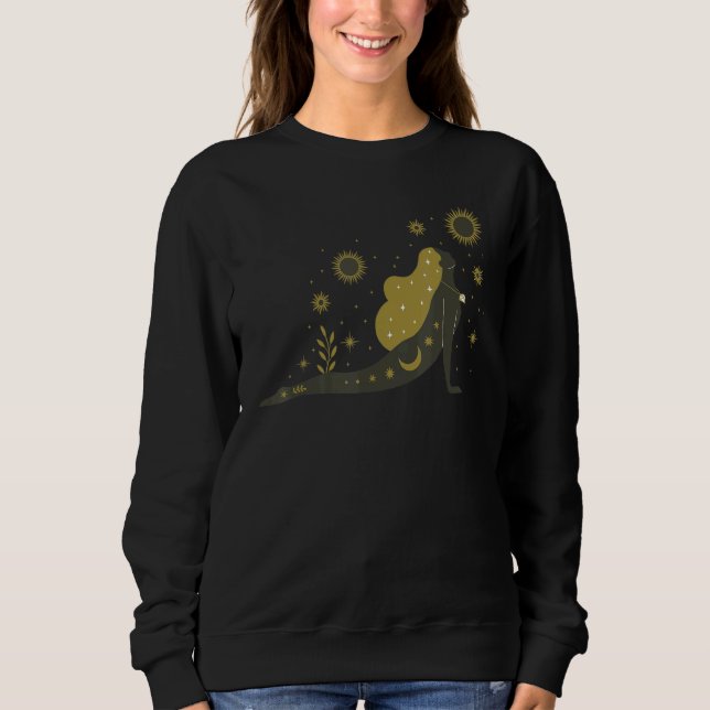 Occult Magic Celestial Yoga 2 Sweatshirt (Vorderseite)