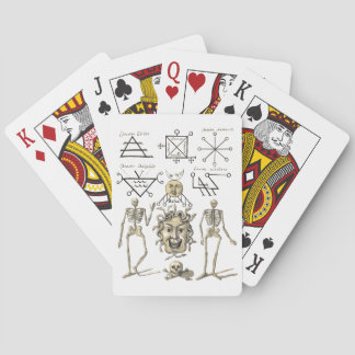 Occult-Symbole Spielkarten