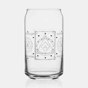 Occulte Géométrie Sacrée Enveloppement en verre cé