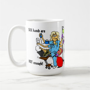 Occupé Nurse Mug