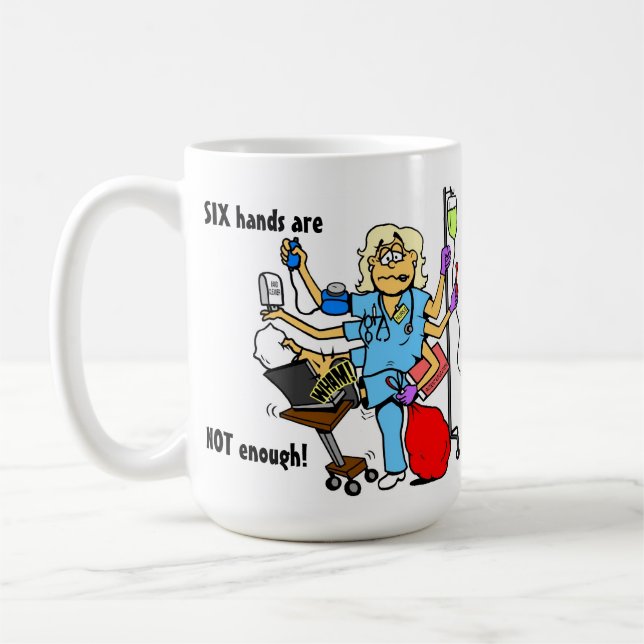 Occupé Nurse Mug (Gauche)