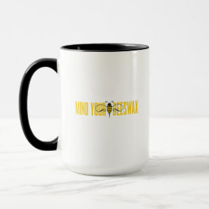 Occupez-vous de votre tasse de cire d'abeille
