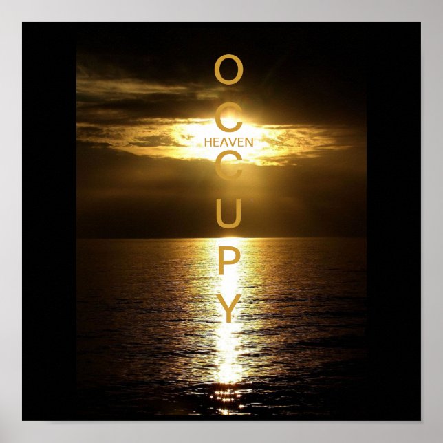 OCCUPY HEAVEN POSTER (Vorne)