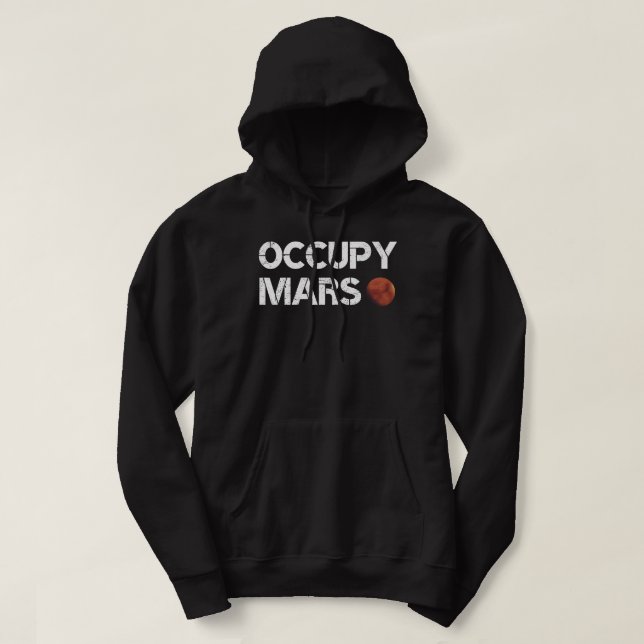 Occupy-Mars Hoodie (Design vorne)