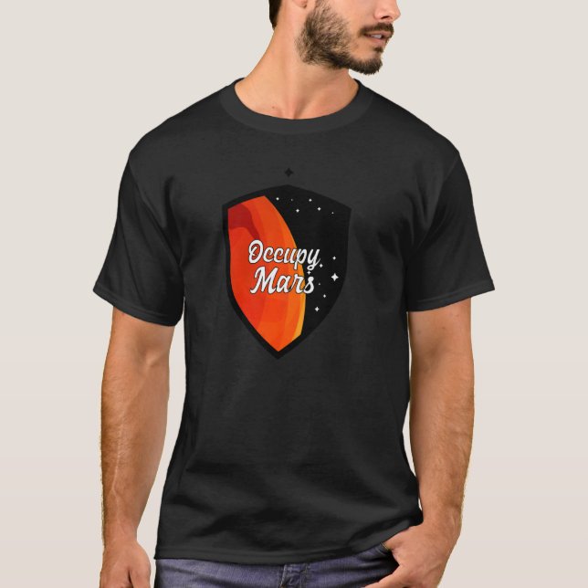 Occupy-Mars T-Shirt (Vorderseite)