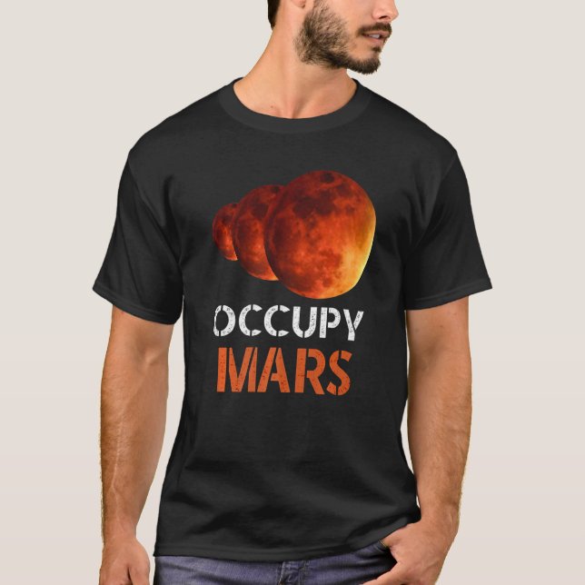 Occupy-Mars T-Shirt (Vorderseite)