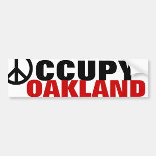 OCCUPY OAKLAND AUTOAUFKLEBER