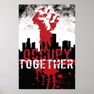 Occupy-Plakat Poster