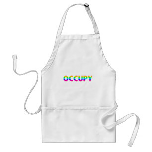 Occupy Rainbow Schürze