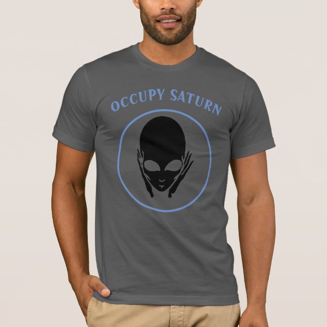 Occupy Saturn T - Shirt (Vorderseite)