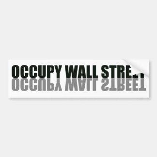 Occupy Wall Street Trendy-Logo Autoaufkleber