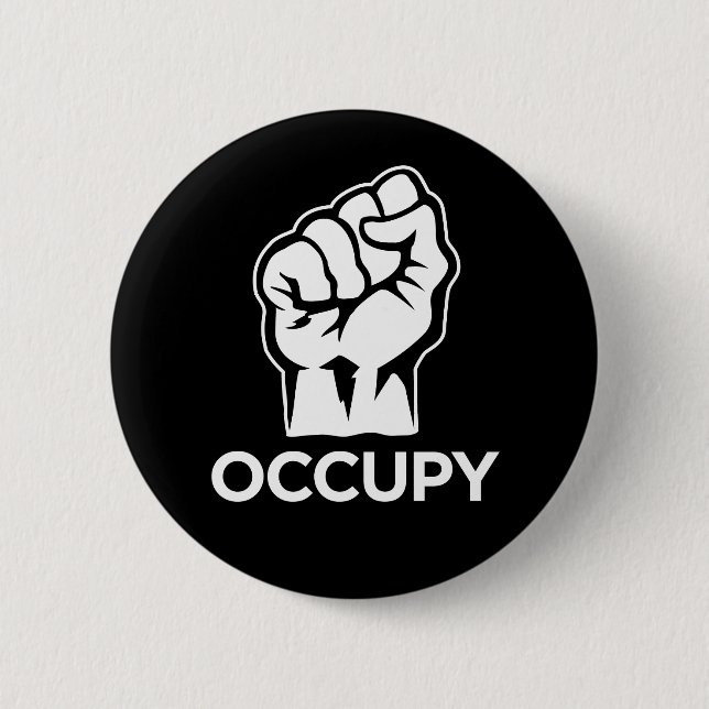 Occupy Wall Street - wir sind die 99% Button (Vorderseite)