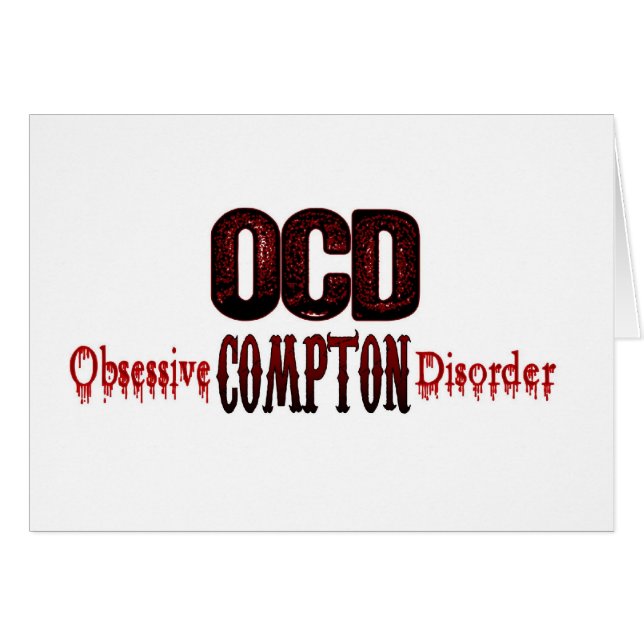 OCD-, besessene Compton-Störung (Vorderseite (Horizontal))