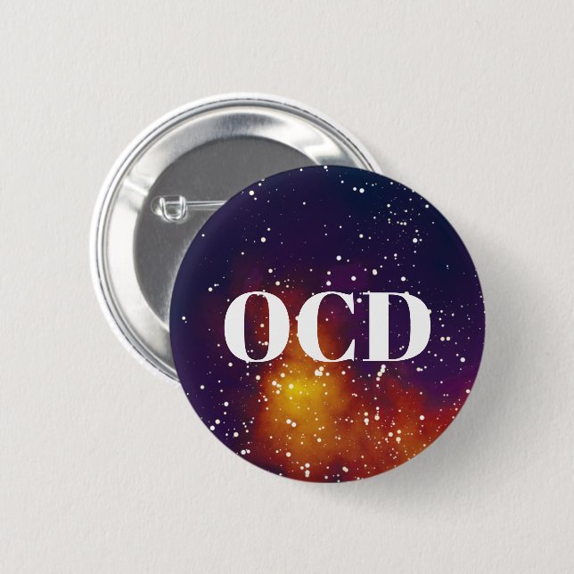 OCD Customizable Galaxy Identity Button (Vorne & Hinten)
