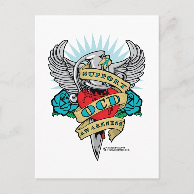 OCD Dagger Postkarte (Vorderseite)