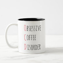 OCD OBSESSIVE KAFFEE-STÖRUNG / lustiges Kaffee-Ang