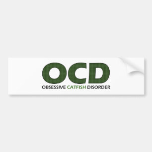 OCD - Zwangsstörung der Katzen Autoaufkleber