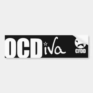 OCDiva Autoaufkleber