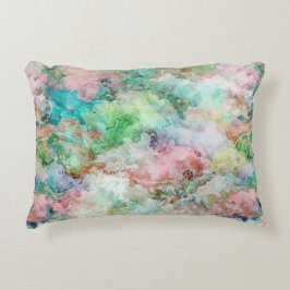 Ocean Abstract Watercolor Grunge Pattern  Dekokissen