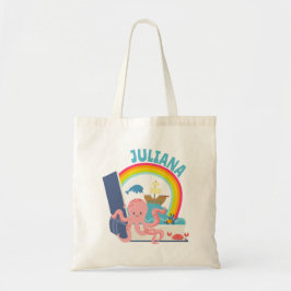 Ocean Adventure Book Tote Bag Tragetasche