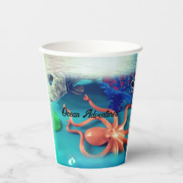 Ocean Adventures Paper Cup Pappbecher