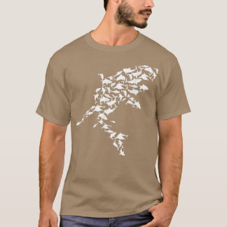Ocean Animal Science Great White Shark Lover Marin T-Shirt