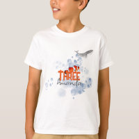 Ocean Animals Jote Whale Crab Party T-shirt
