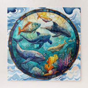 Ocean Animaux Art Puzzle