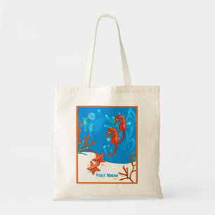 Ocean Aquatic Niedlich Seepferd Custom Tasche