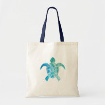 Ocean Art-Tasche - Schildkröte 1