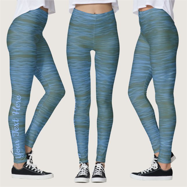 Ocean Bay Water Flow 0869 Leggings (Von Creator hochgeladen)