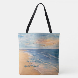Ocean Beach Breeze Throw Kissen Tasche