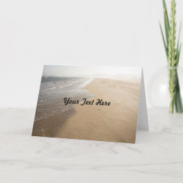 Ocean & Beach Grußkarte Karte