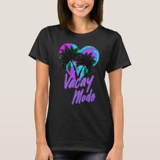 Ocean Beach Heart Liebe Grafik Sommerzeit T-Shirt