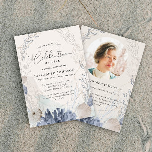 Ocean Beach Lebensfeier Gedenken Einladung