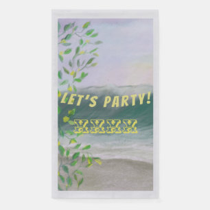 Ocean Beach Party Feier Serviette