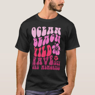 Ocean Beach Peace Sure Erinnerungen 1971 T-Shirt