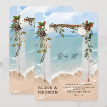 Ocean Beach Tropical Floral Canopy Einzigartige Ho