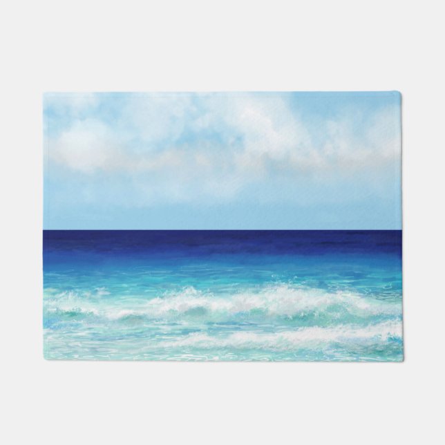 Ocean Beach View 275 Fußmatte (Vorderseite)