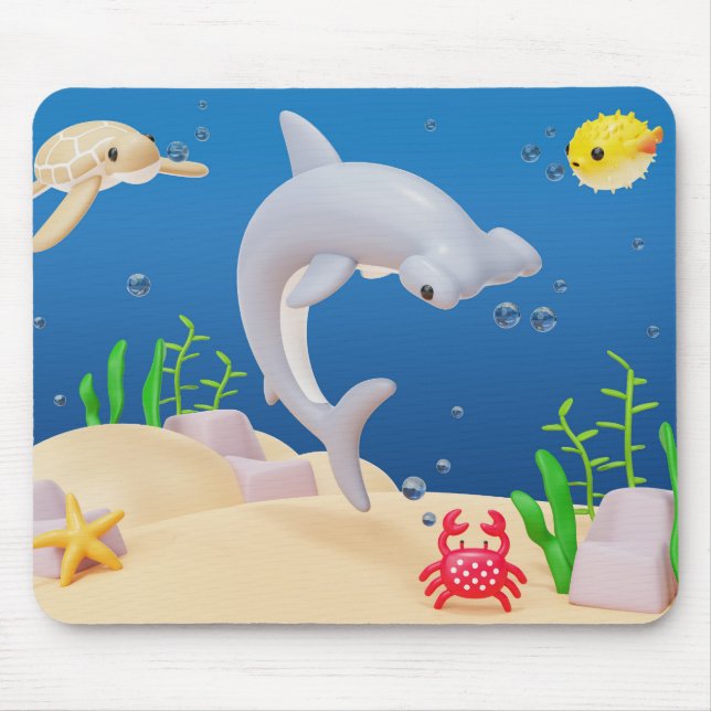 Ocean Bliss Mouse Pad Mousepad (Vorne)